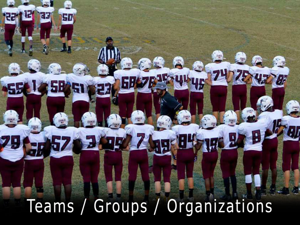 Teams / Groups / Organizations